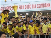 Bóng đá anh, ngoại hạng anh, lịch thi đấu euro 2012, CĐV SLNA dạt dào cảm xúc ăn mừng chức vô địch
